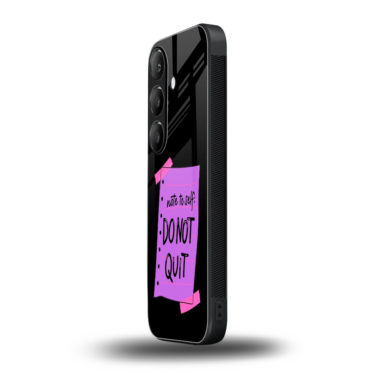 No Not Quit samsung galaxy s24 mobile cover | shockproof glass phone case