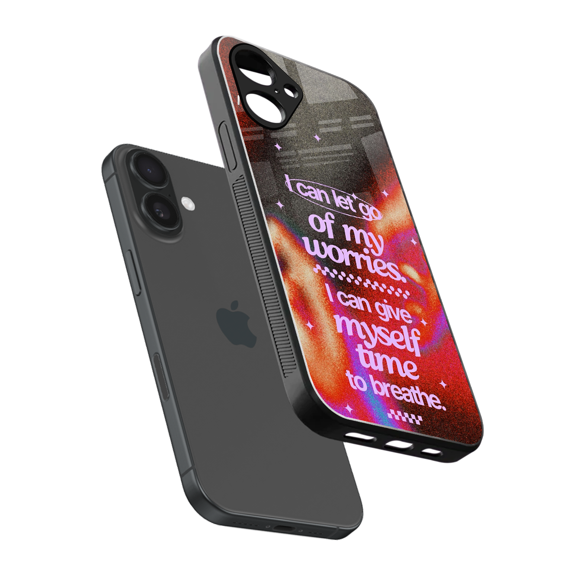 No Worries Phone Case for Iphone 16 | Glass Case