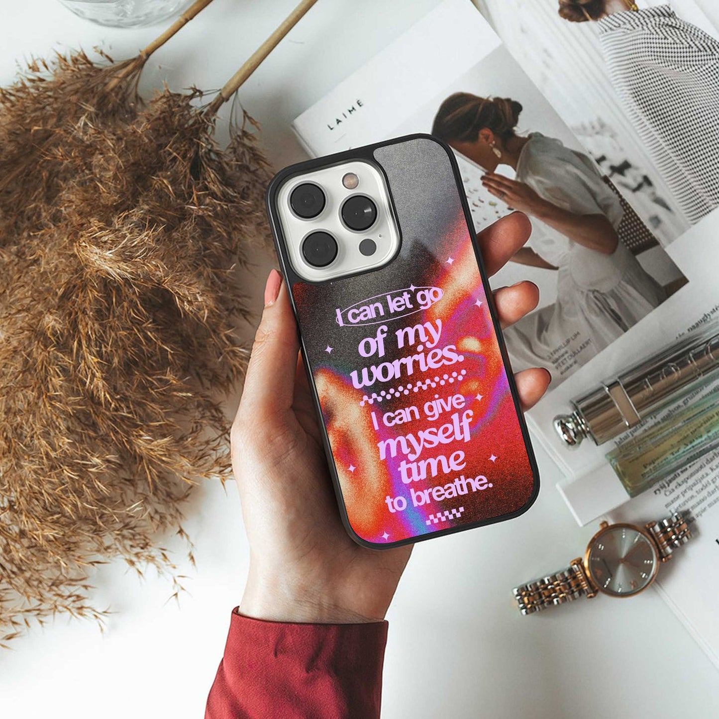 No Worries Phone Case for Iphone 16 | Glass Case