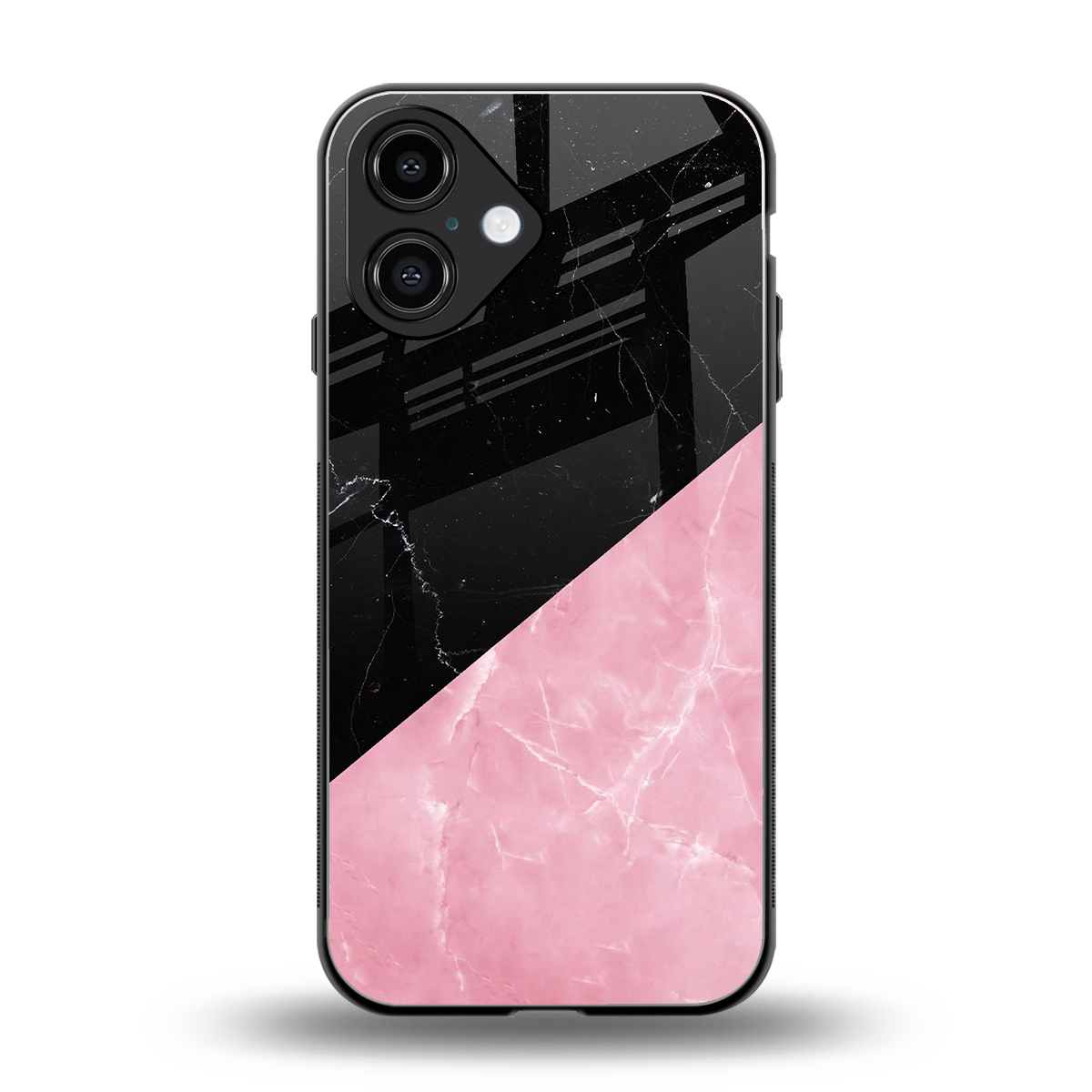 Obsidian Rose Phone Case for Iphone 16 | Glass Case