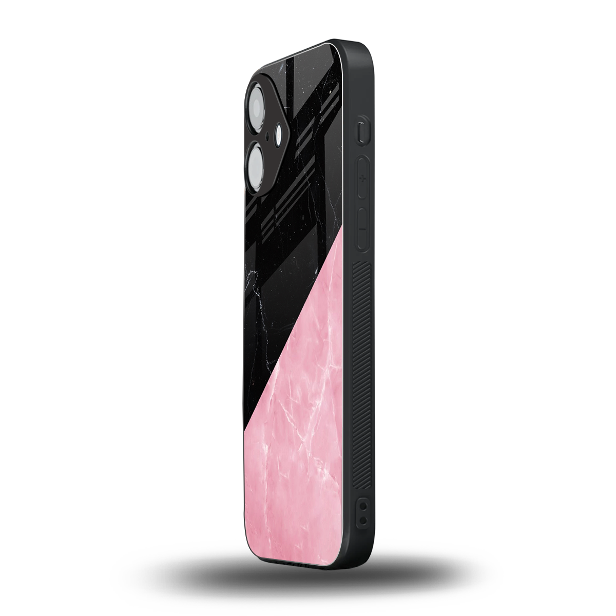 Obsidian Rose Phone Case for Iphone 16 | Glass Case