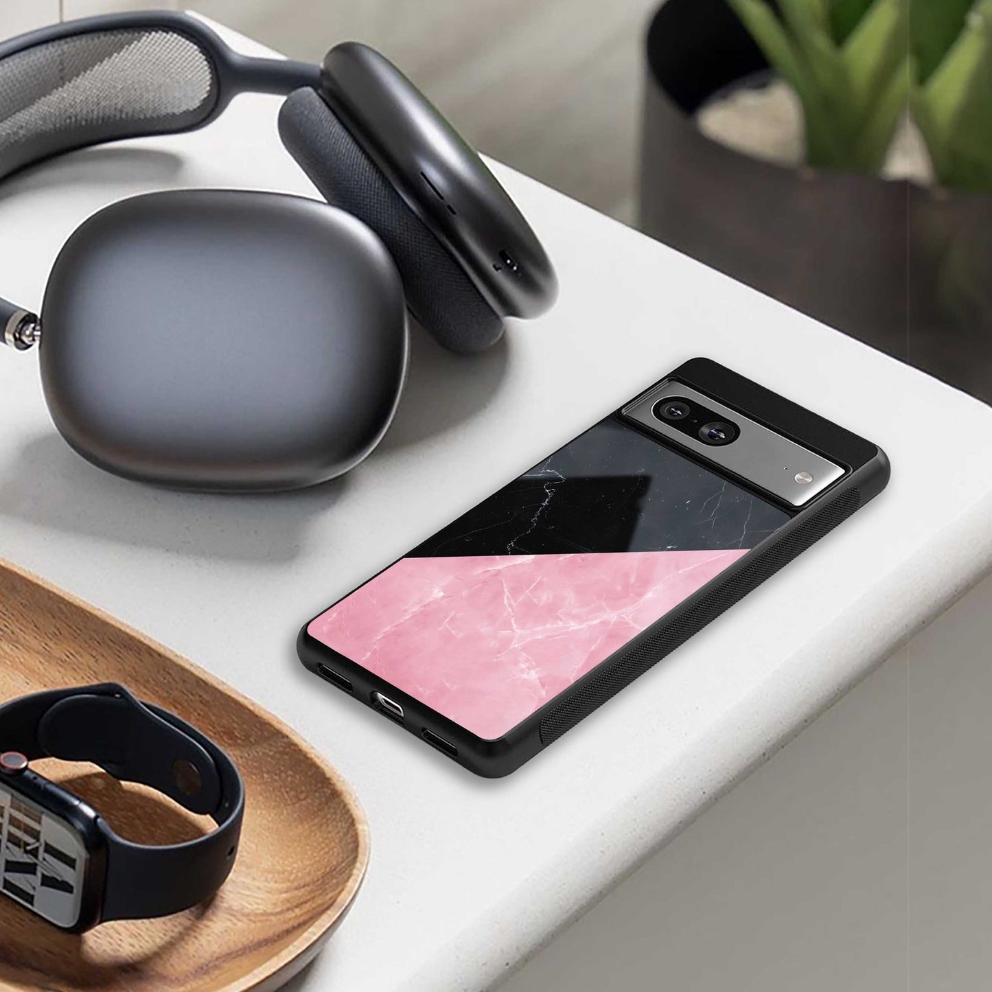 Obsidian Rose Phone Case for Iphone 16 | Glass Case