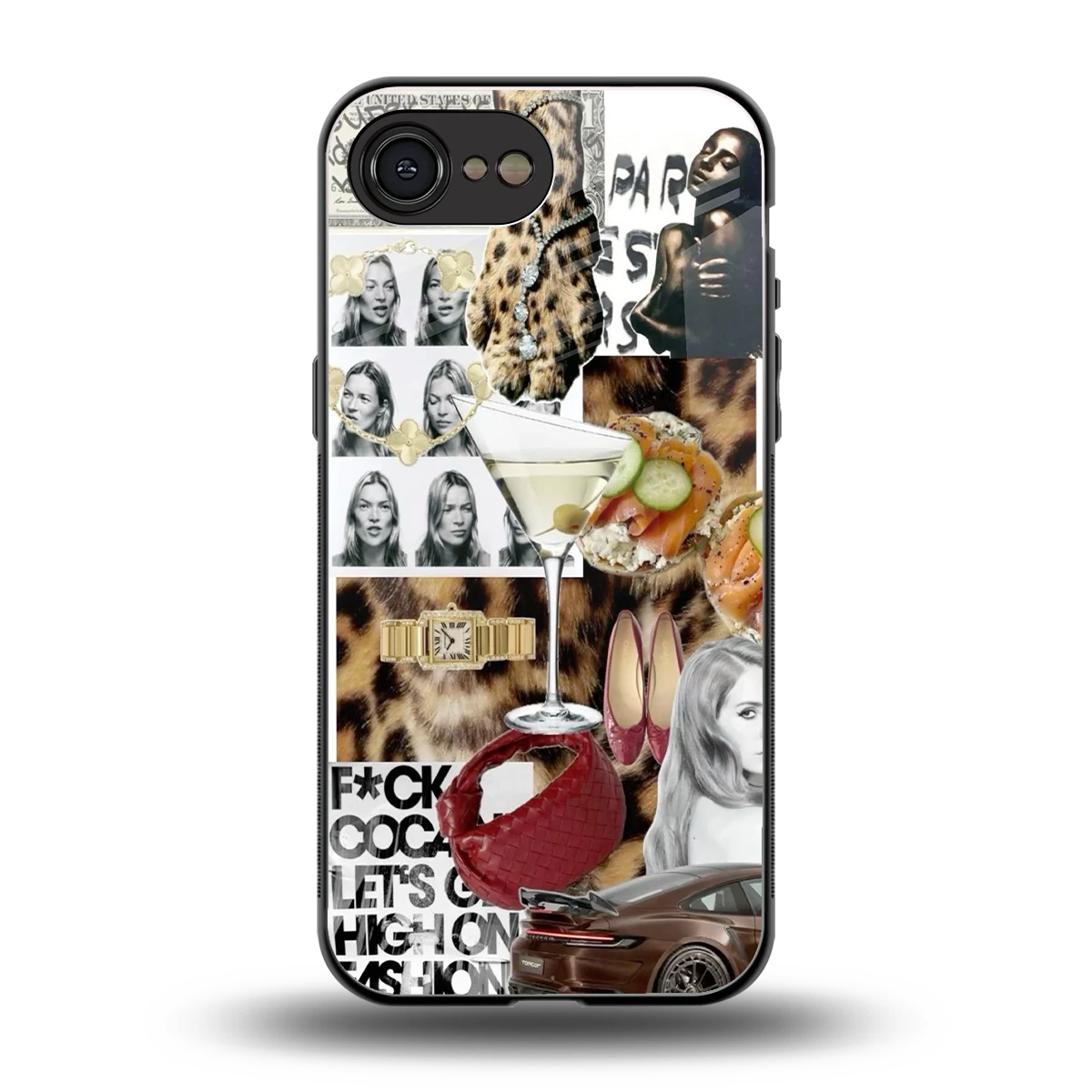 Old Money Mood back phone cover | glass case for iphone 16e