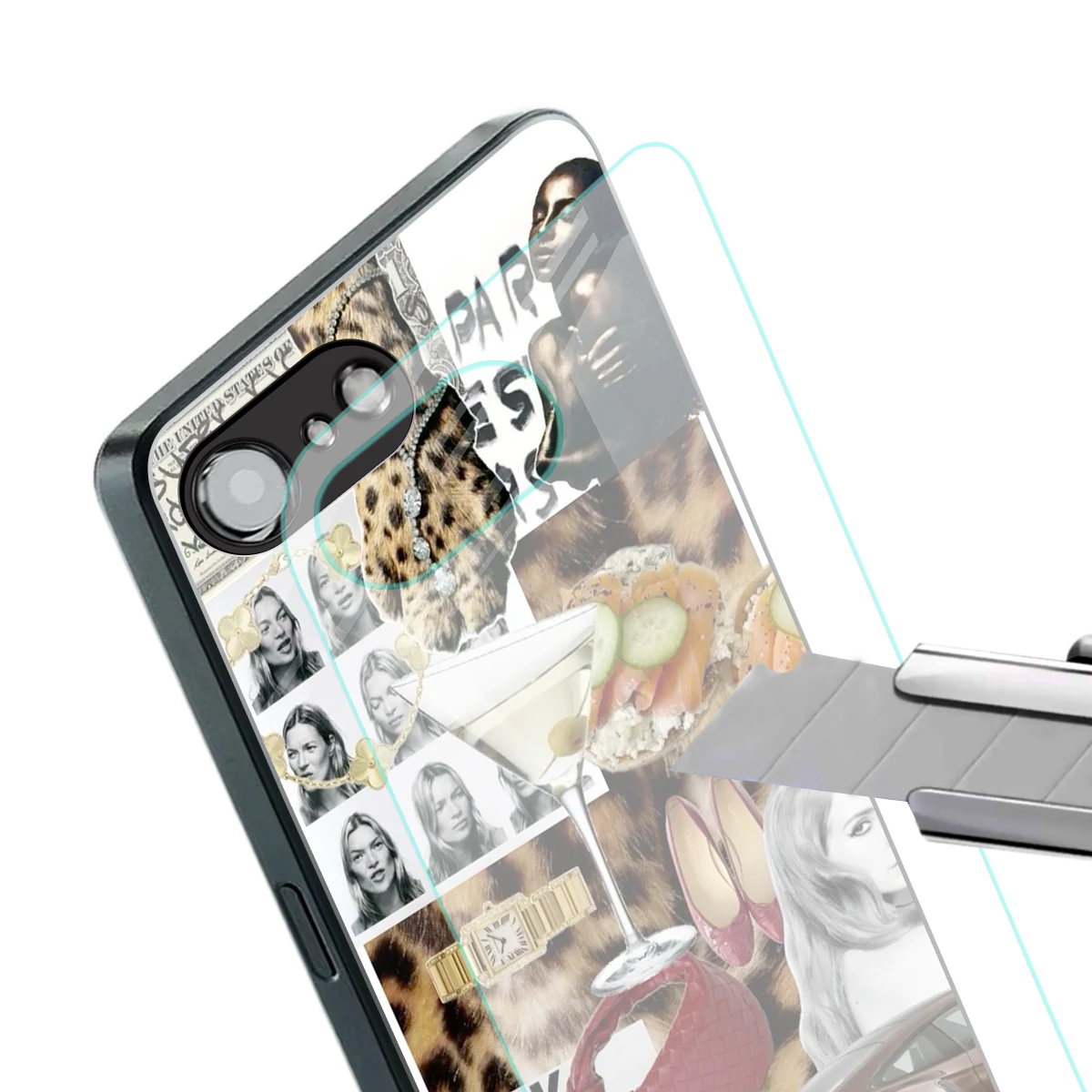 Old Money Mood stylish phone case for iphone 16e | glossy glass and slim fit