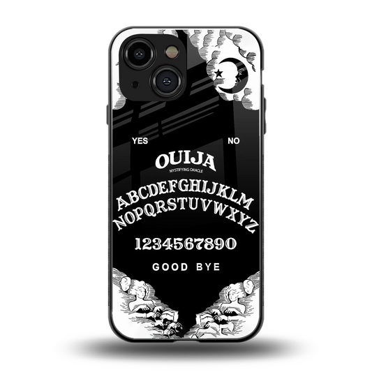 Ouija back phone cover | glass case for iphone 13 mini