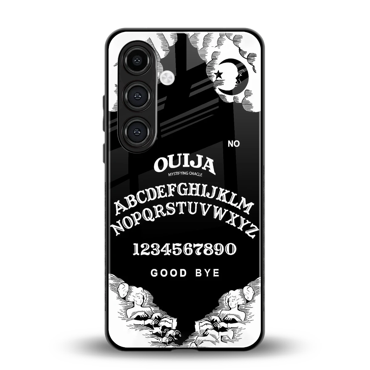 Ouija back phone cover | glass case for samsung galaxy s23 plus