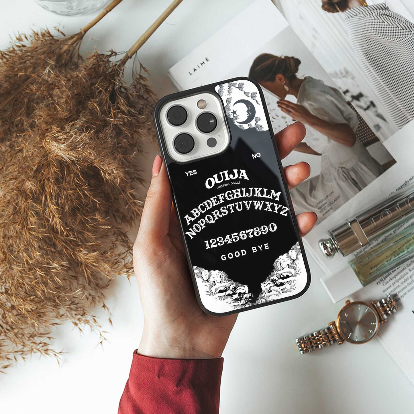 Ouija Phone Case for Iphone 16 | Glass Case