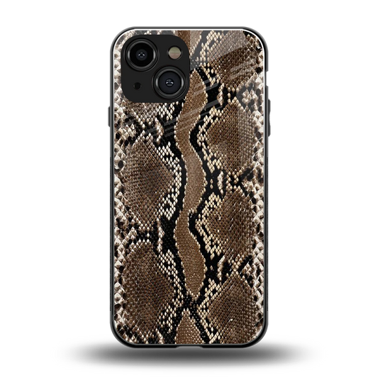 Ouroboros back phone cover | glass case for iphone 13 mini