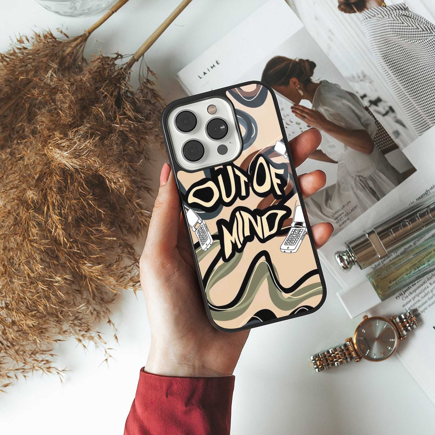 Outta Mind Phone Case for Iphone 16 | Glass Case