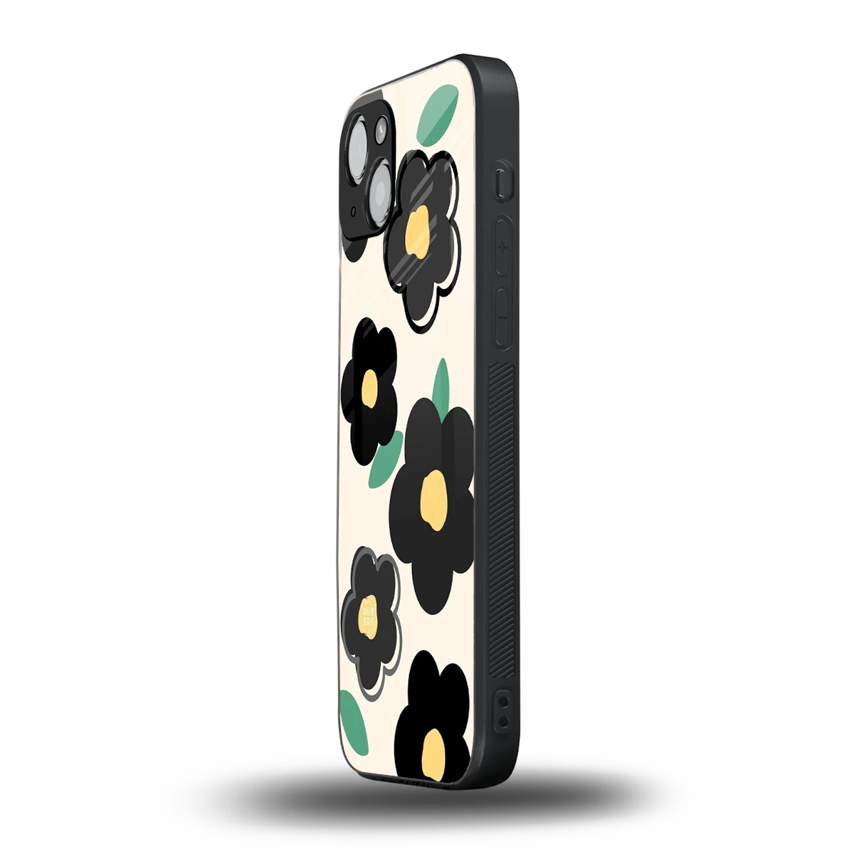 Petal Prism iphone 14 plus mobile cover | shockproof glass phone case