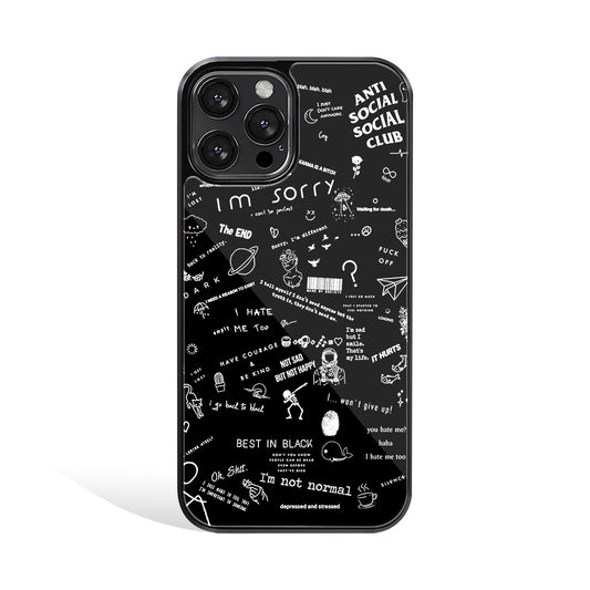 Mobile Phone Cover | Glass Back Case