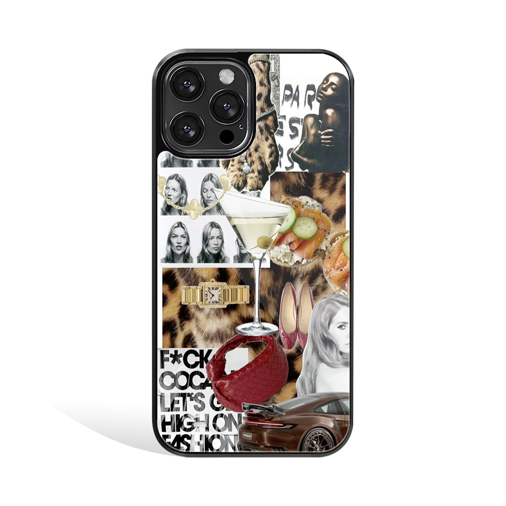 Old Money Mood Phone Cover Glass Case - Main Image
