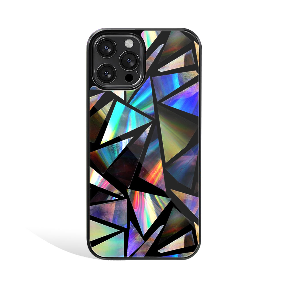 Shattered Luxe Phone Cover Glass Case - Main Image