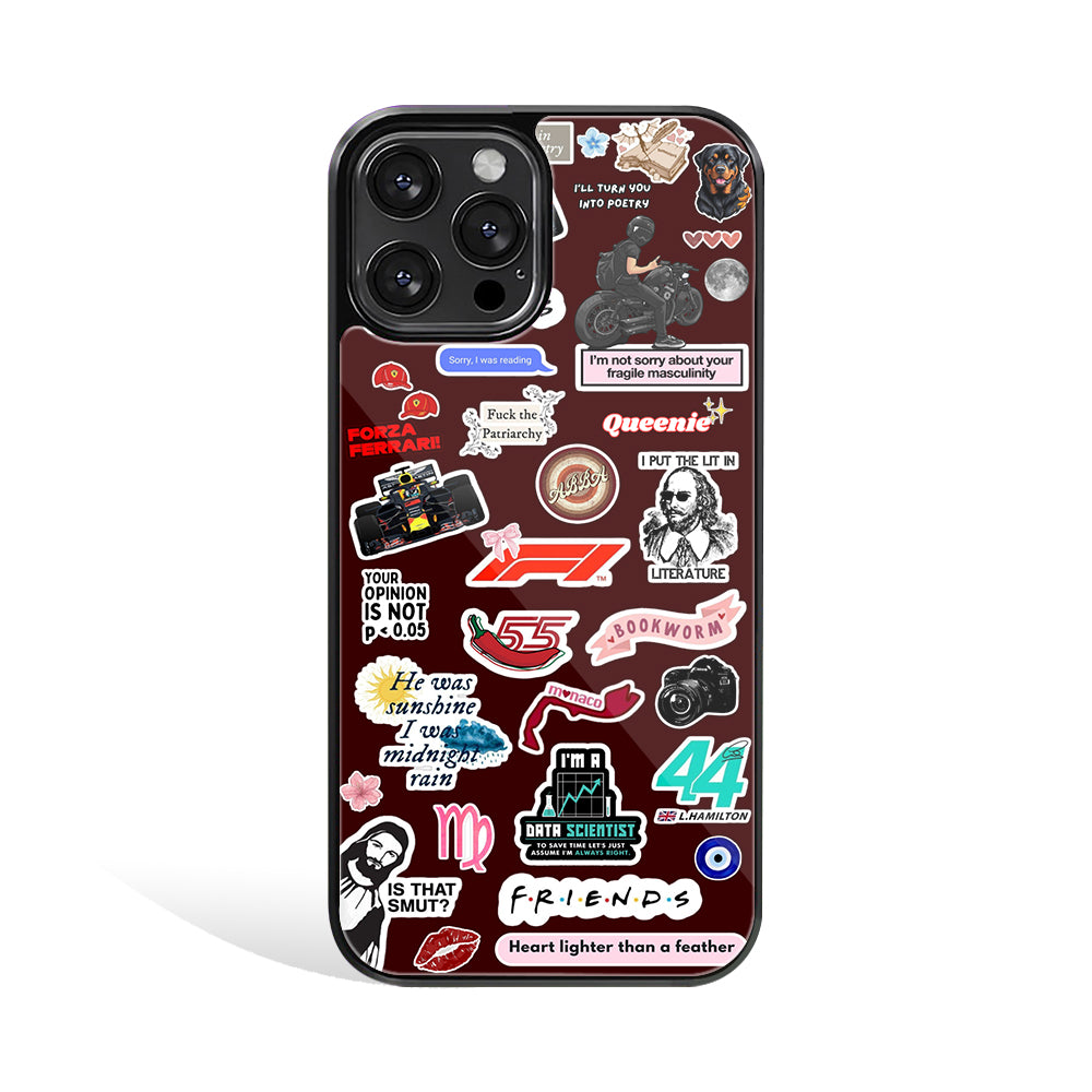 Mobile Phone Cover | Glass Back Case