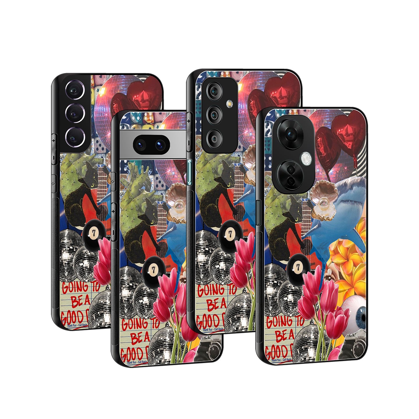Mobile Phone Cover | Glass Back Case