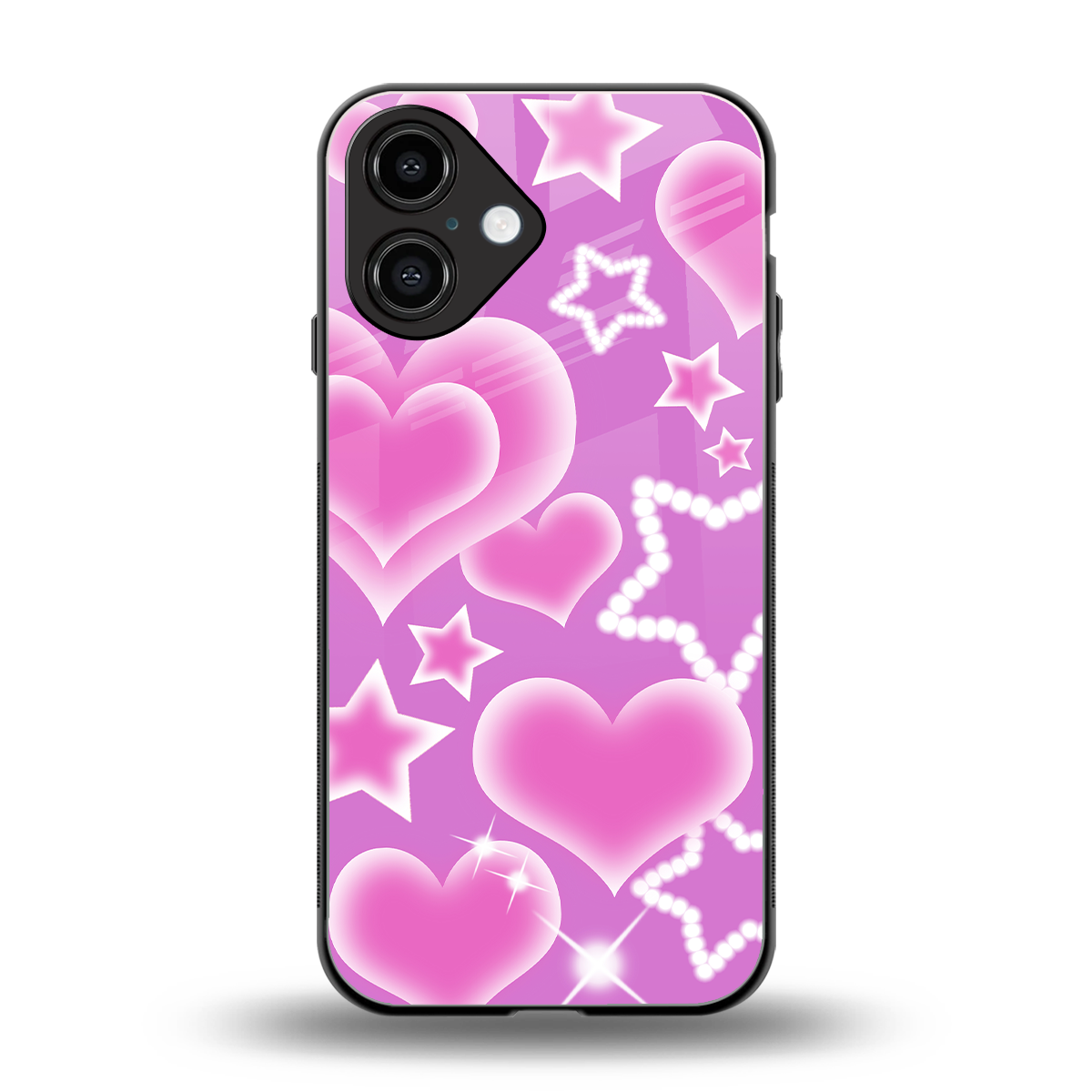 Pink Celestia Phone Case for Iphone 16 | Glass Case