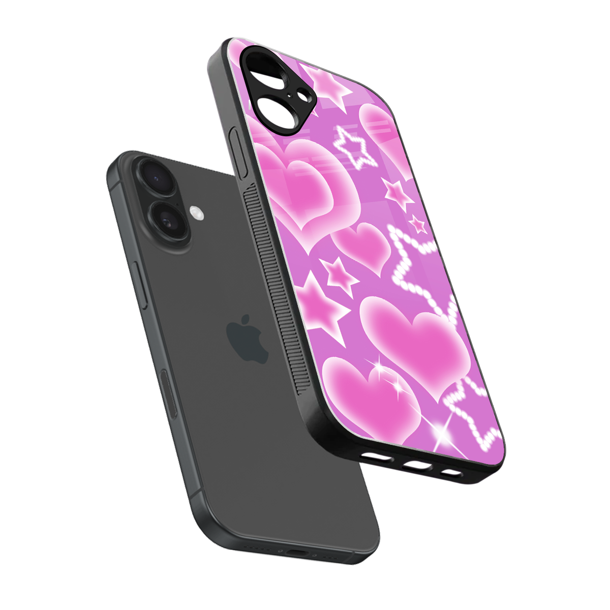 Pink Celestia Phone Case for Iphone 16 | Glass Case