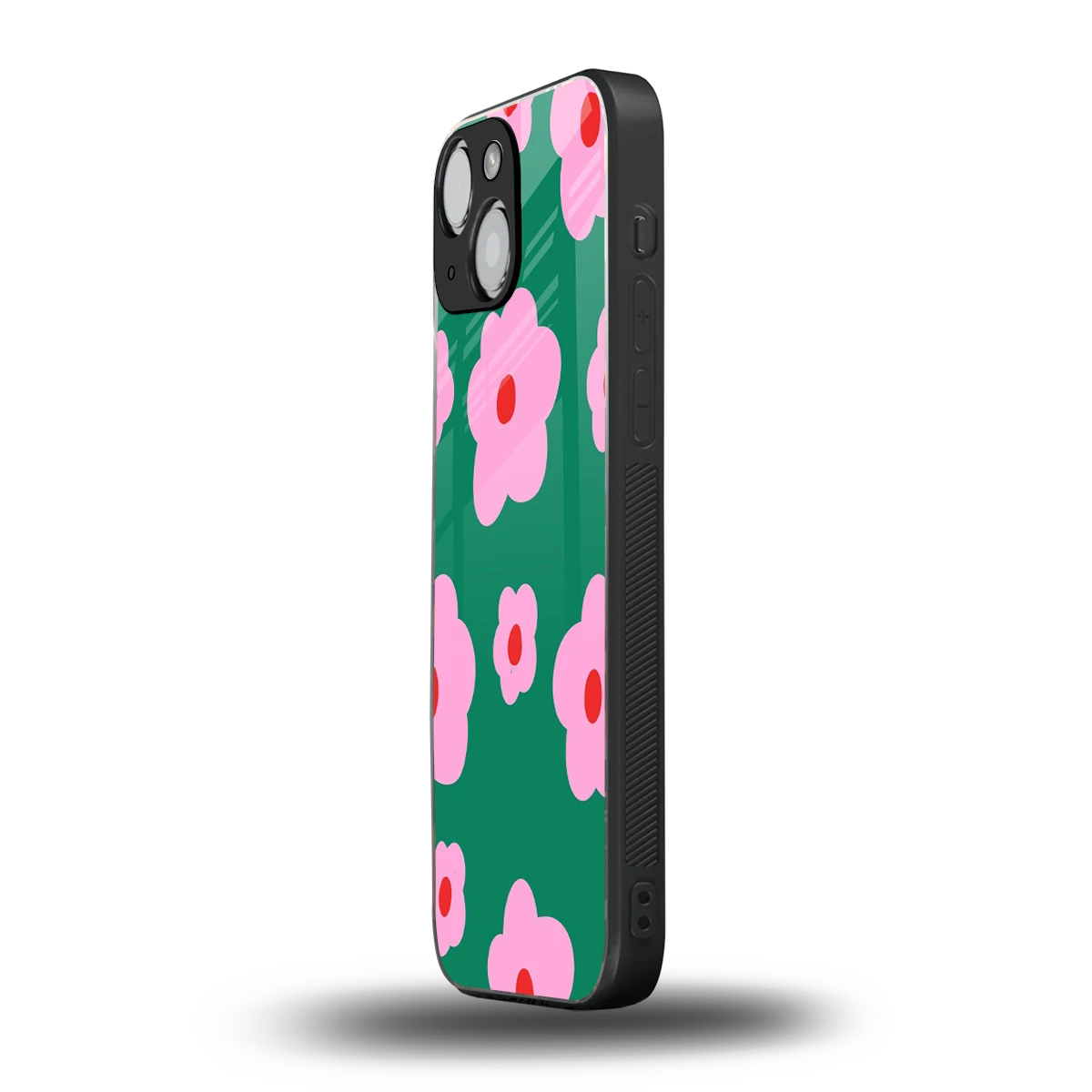 Pink Petal Parade iphone 13 mini mobile cover | shockproof glass phone case