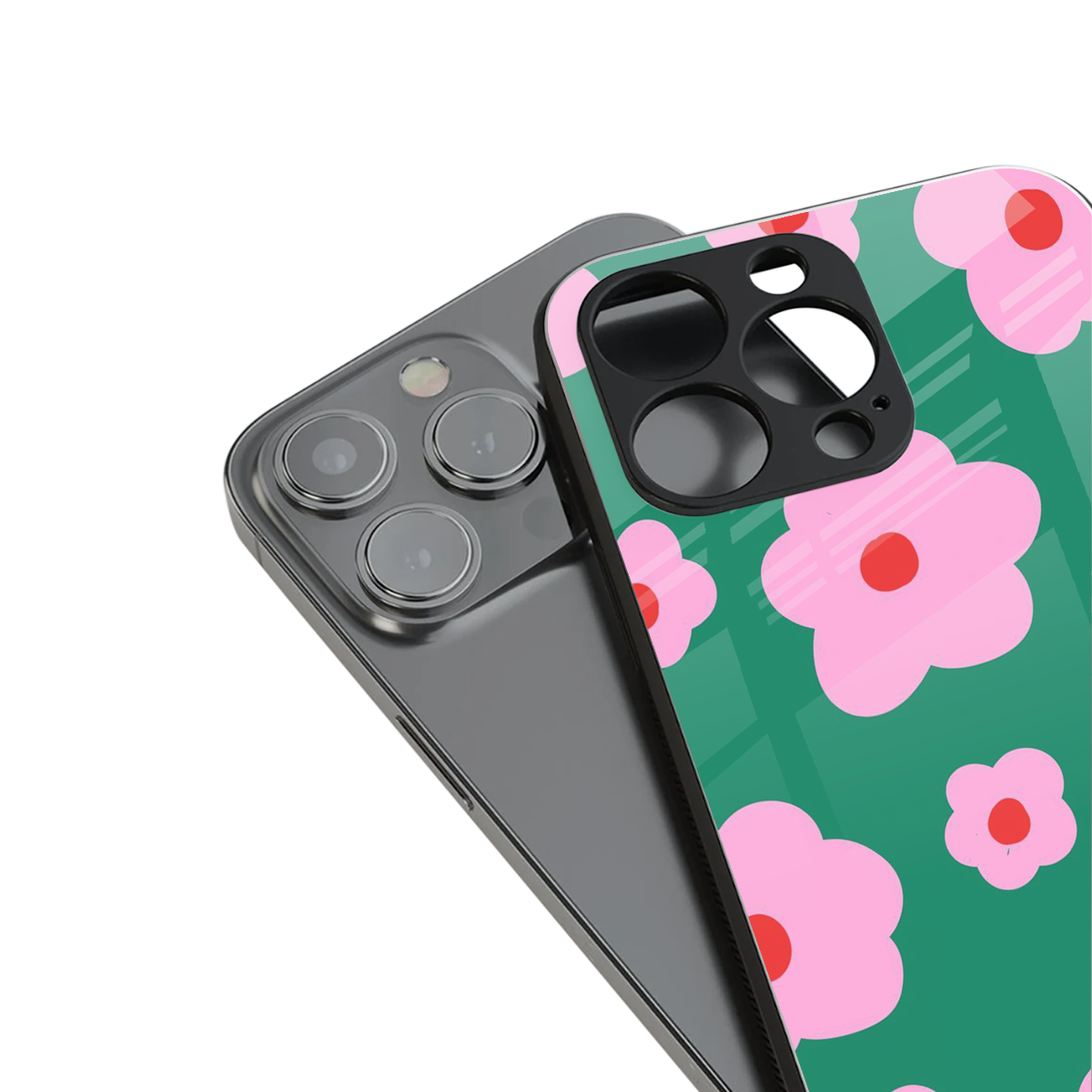 Pink Petal Parade Phone Case for Iphone 16 | Glass Case