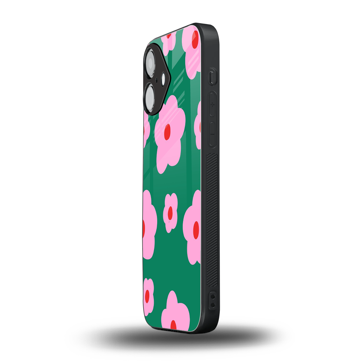 Pink Petal Parade Phone Case for Iphone 16 | Glass Case