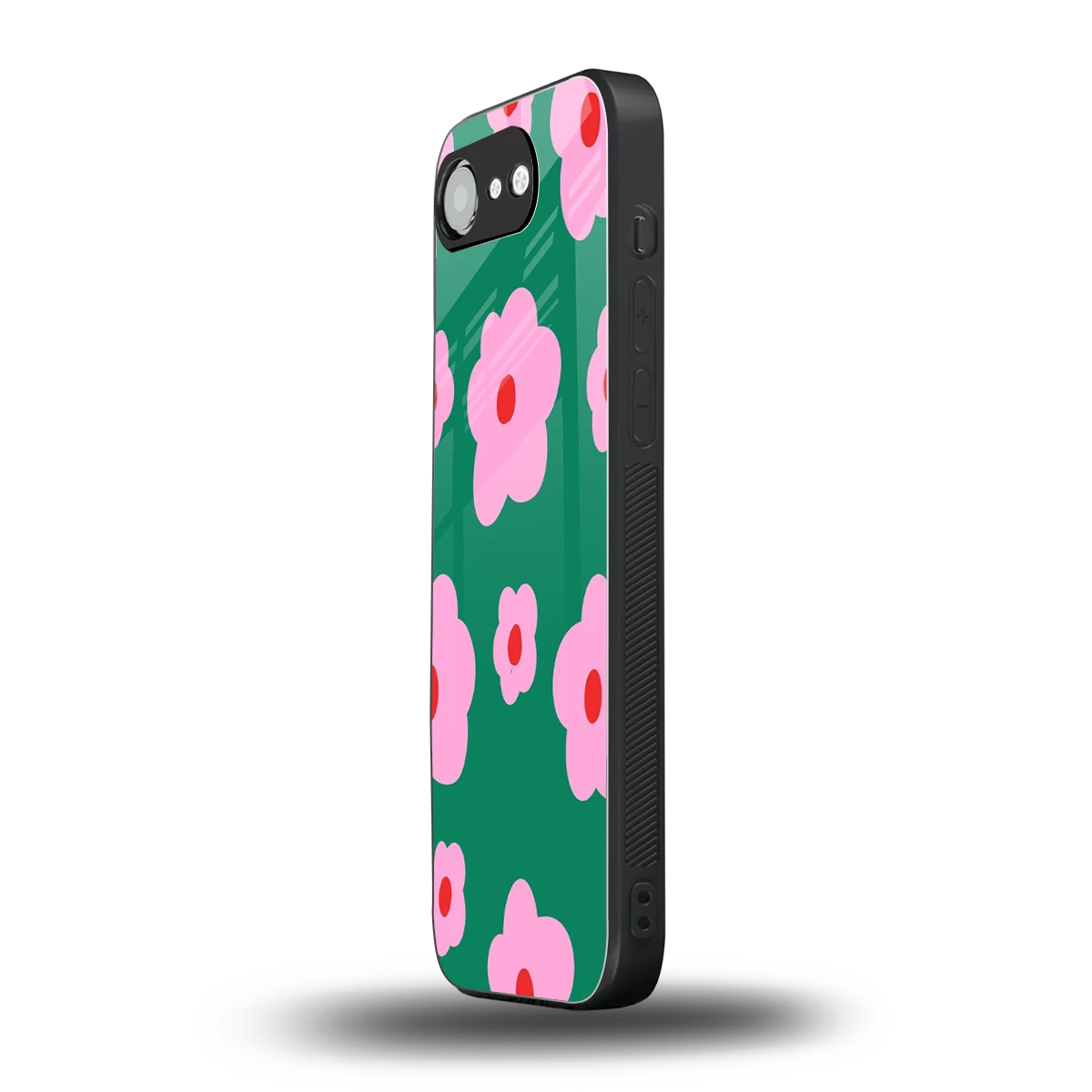 Pink Petal Parade iphone 16e mobile cover | shockproof glass phone case