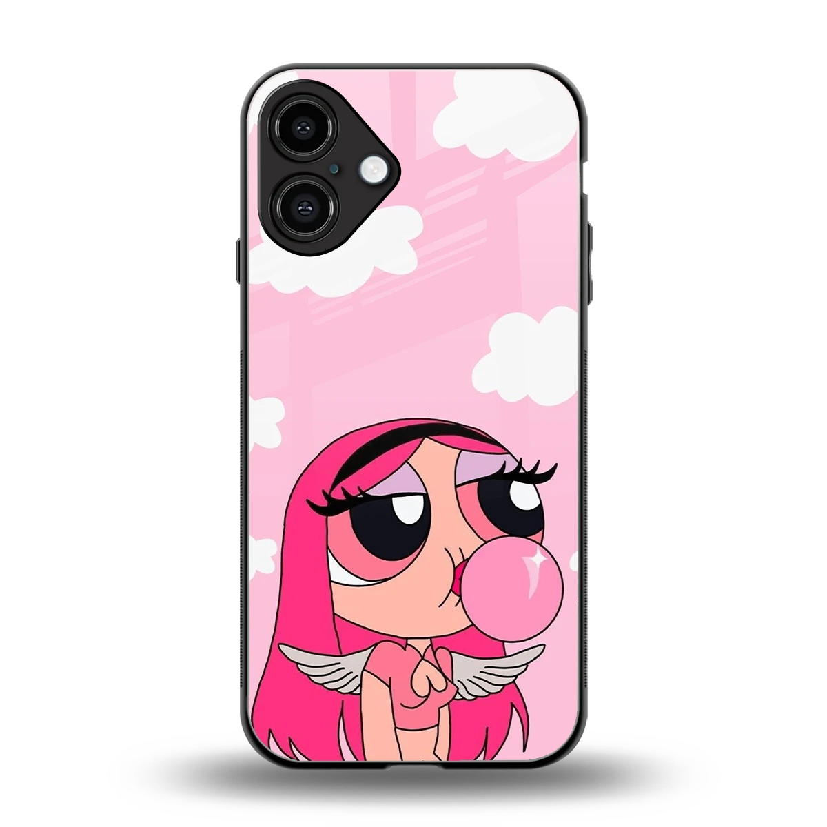 Pinktastic Chic back phone cover | glass case for iphone 16 plus