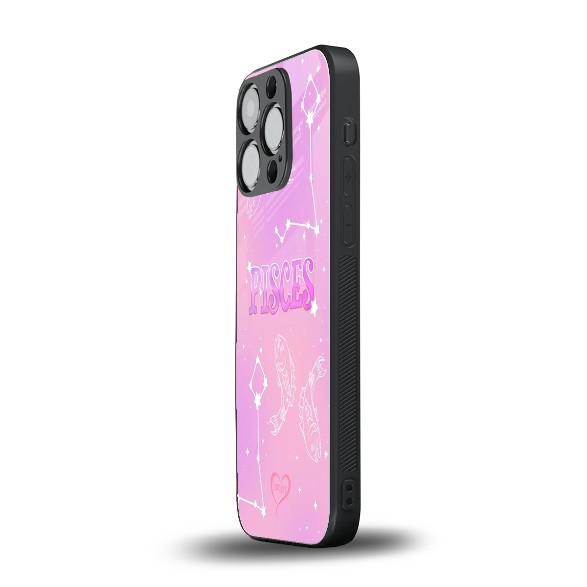 Pisces Aura iphone 15 pro mobile cover | shockproof glass phone case