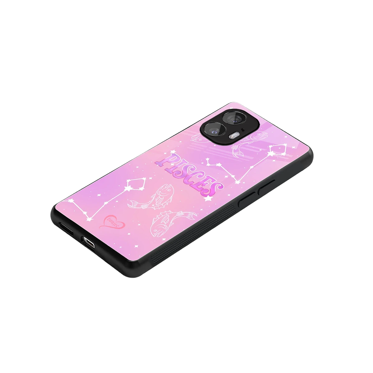Pisces Aura stylish phone case for nothing phone 2 | glossy glass and slim fit