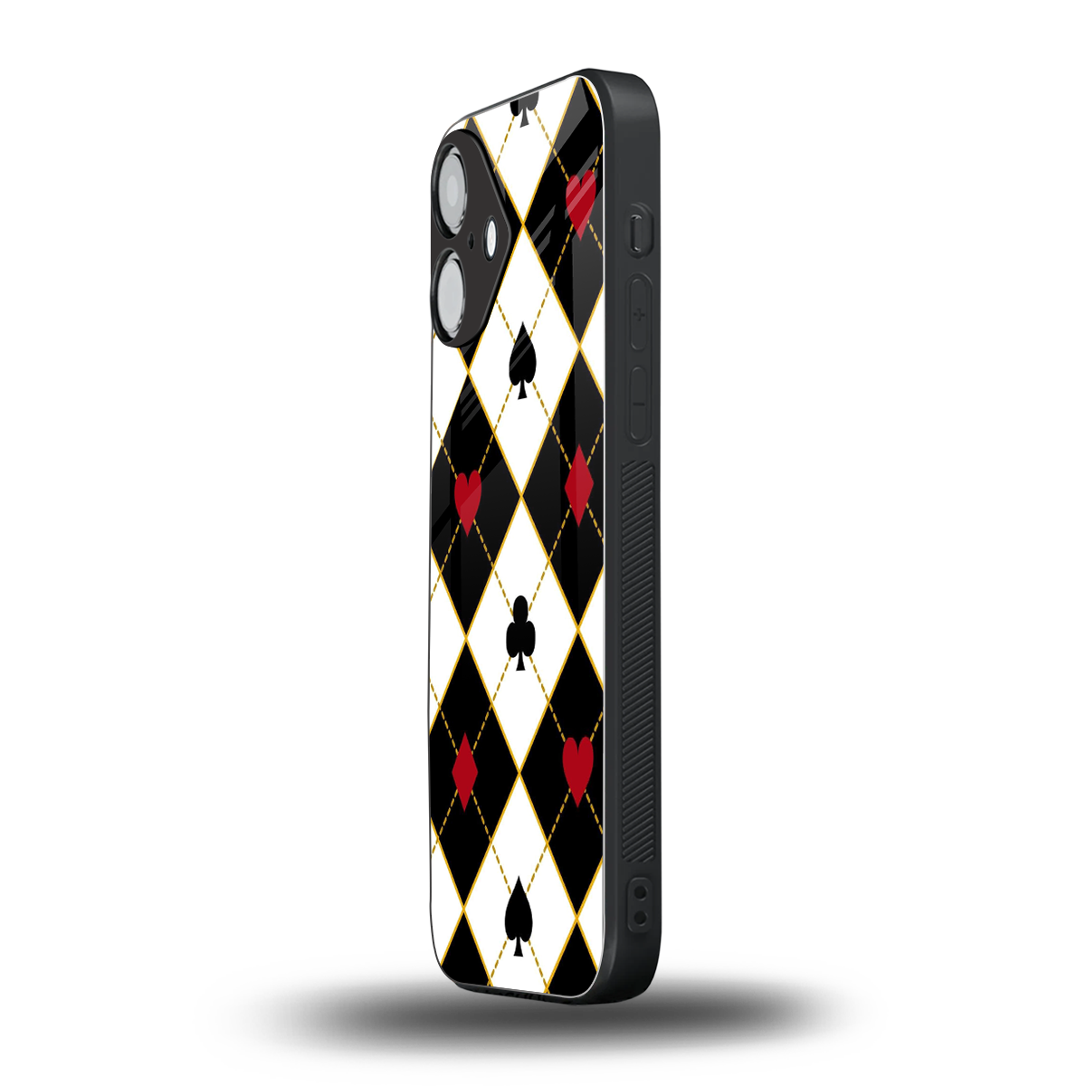 Poker Love Phone Case for Iphone 16 | Glass Case