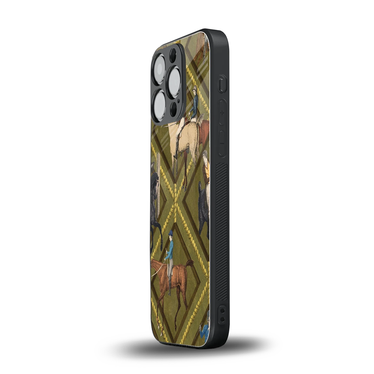 Polo Elite iphone 15 pro mobile cover | shockproof glass phone case