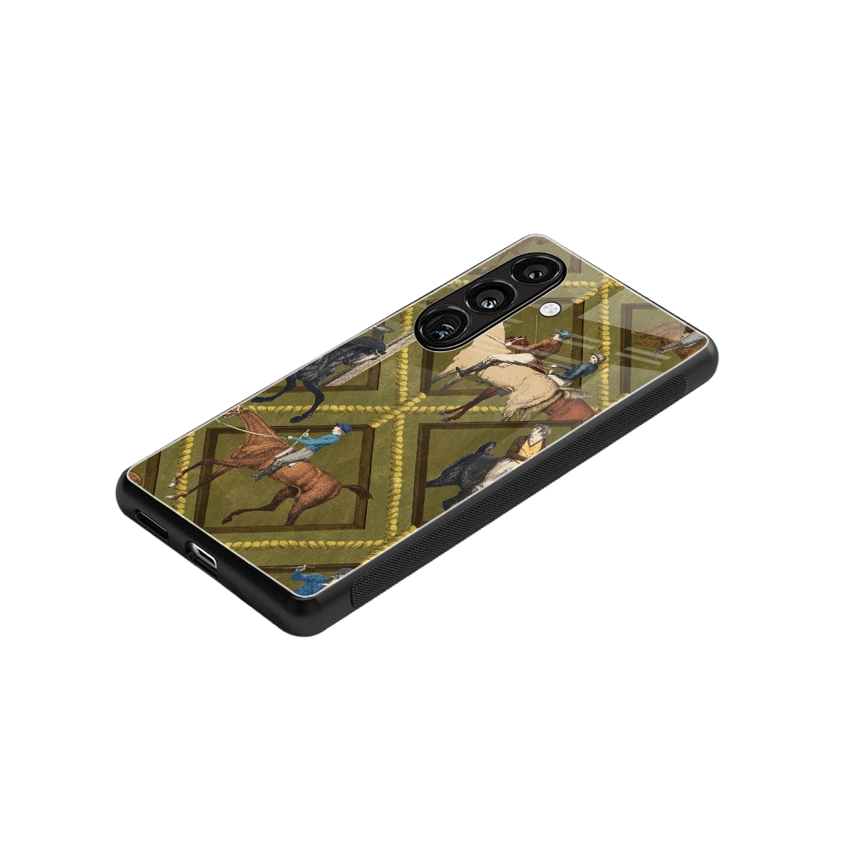 Polo Elite stylish phone case for samsung galaxy s24 | glossy glass and slim fit