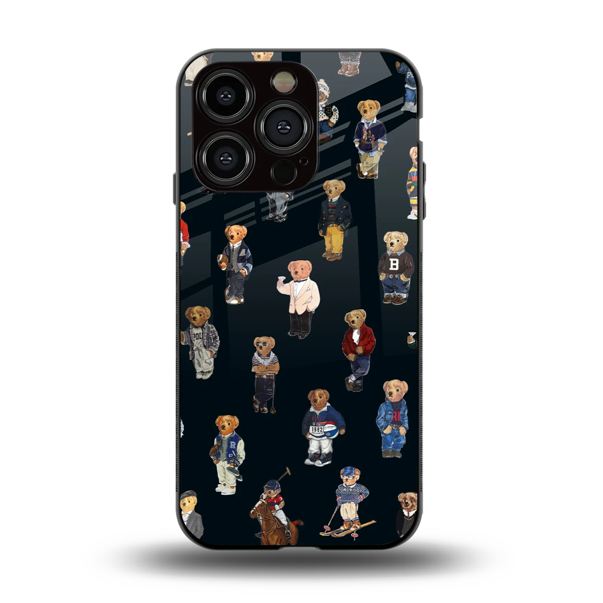 Polo Luxe back phone cover | glass case for iphone 13 pro