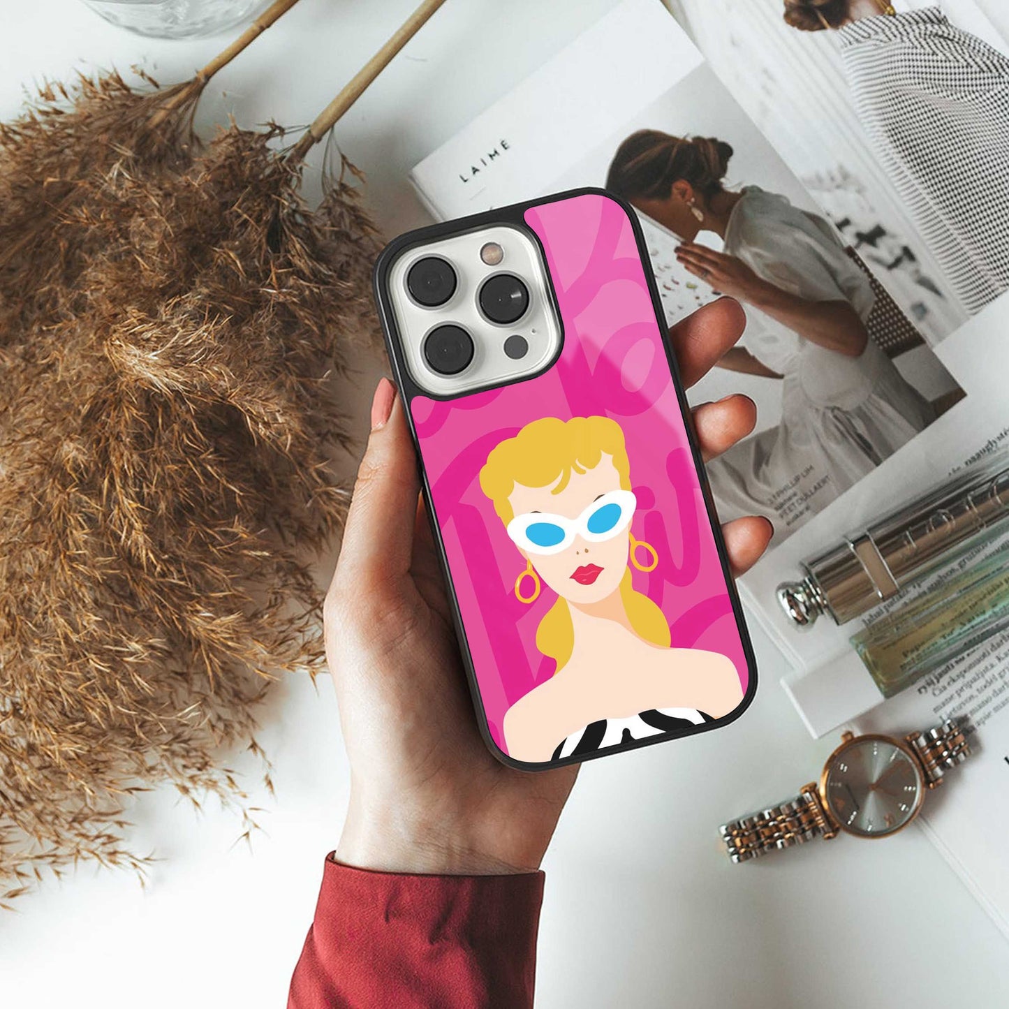 Pookie Phone Case for Iphone 16 | Glass Case