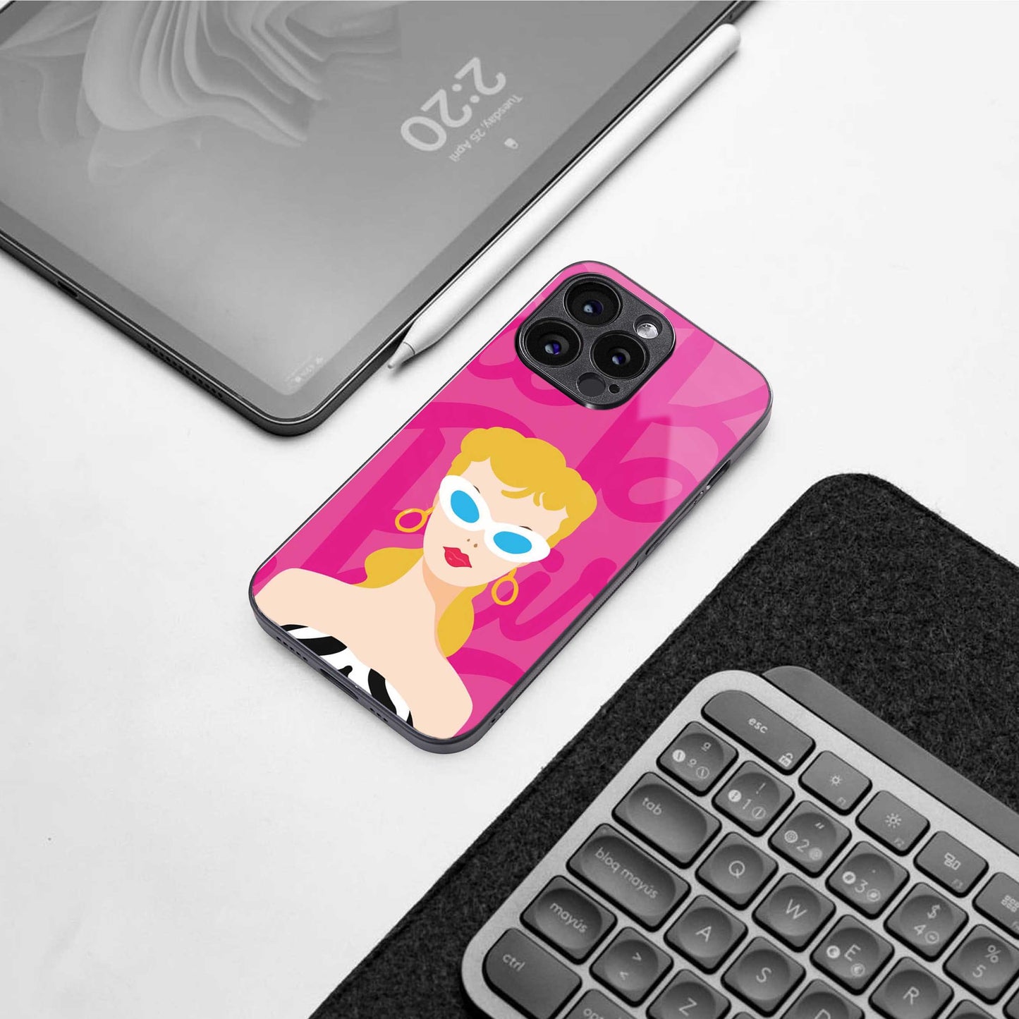 Pookie Phone Case for Iphone 16 | Glass Case