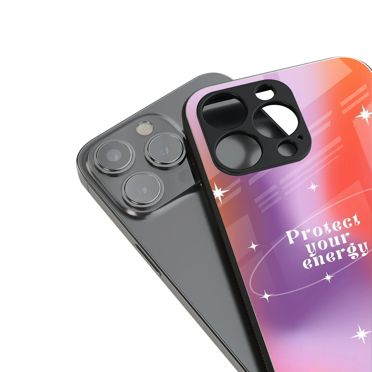 Protect Your Energy Phone Case for Iphone 16 | Glass Case
