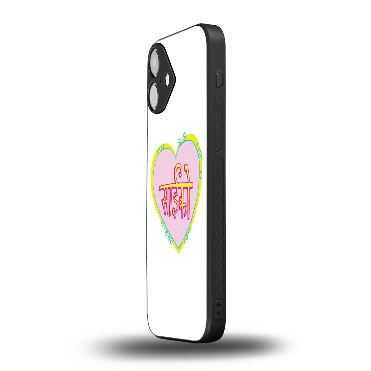Psycho iphone 16 plus mobile cover | shockproof glass phone case