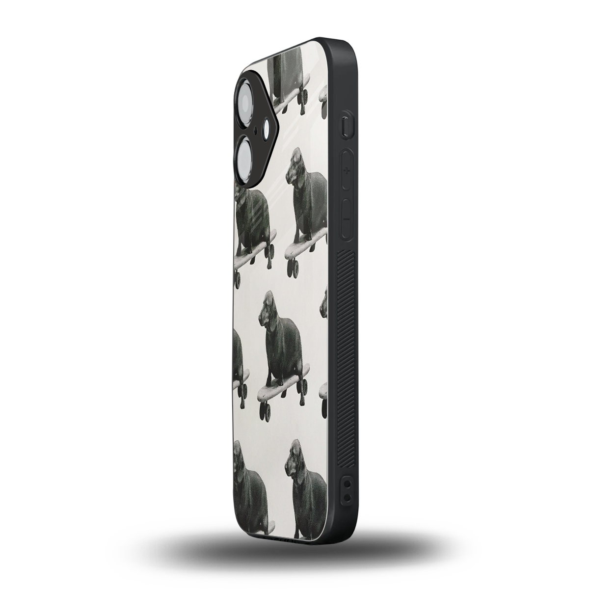Pup Skater Phone Case for Iphone 16 | Glass Case
