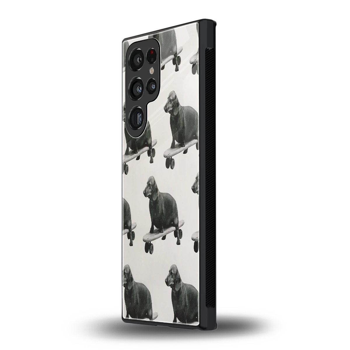 Pup Skater samsung galaxy s24 ultra mobile cover | shockproof glass phone case