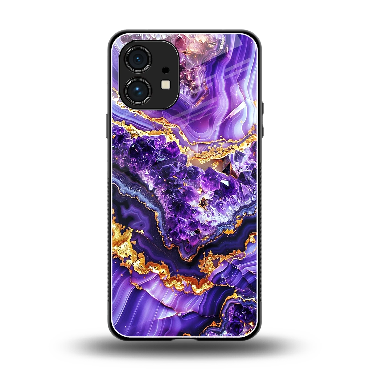 Purple Majesty back phone cover | glass case for nothing phone 1