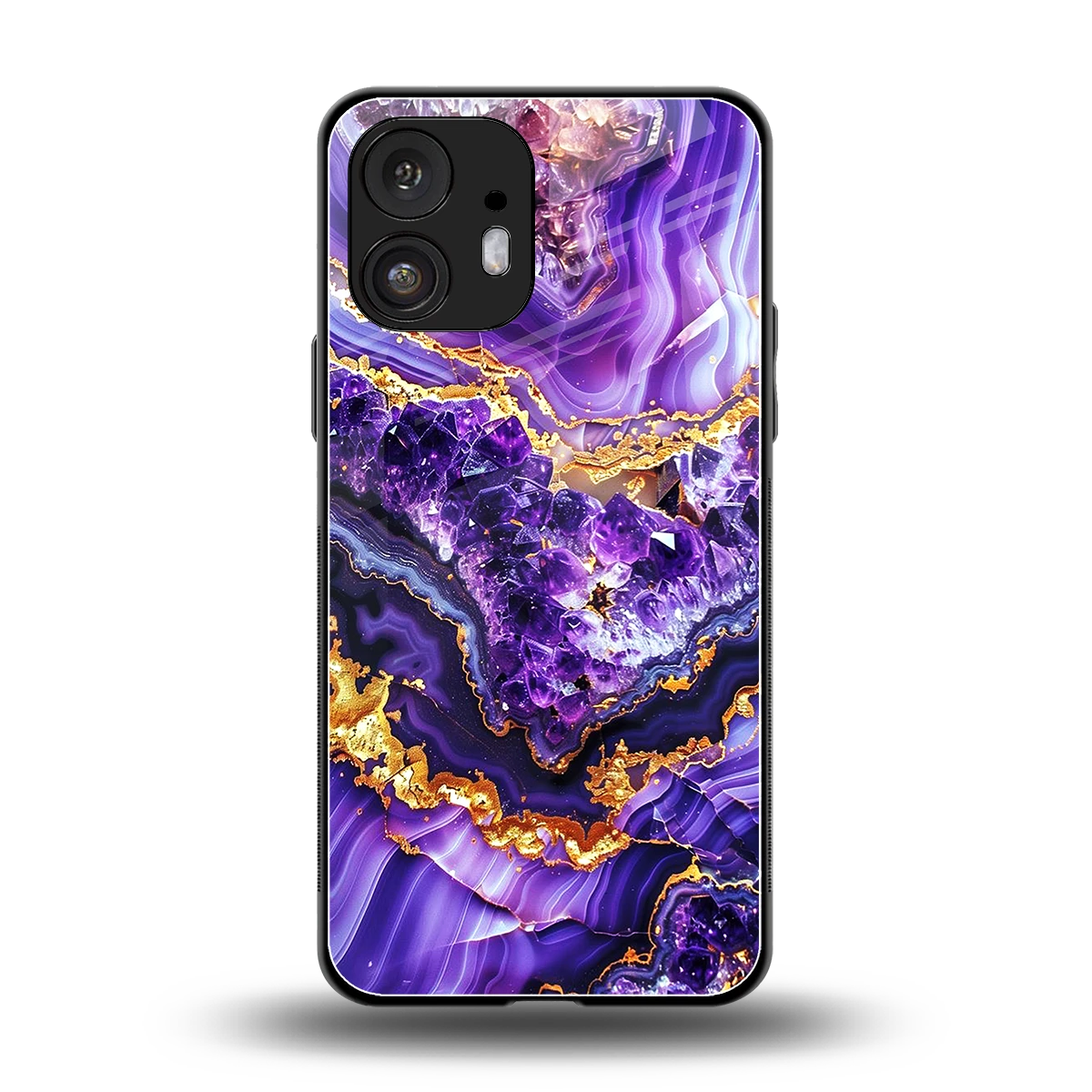 Purple Majesty back phone cover | glass case for nothing phone 2