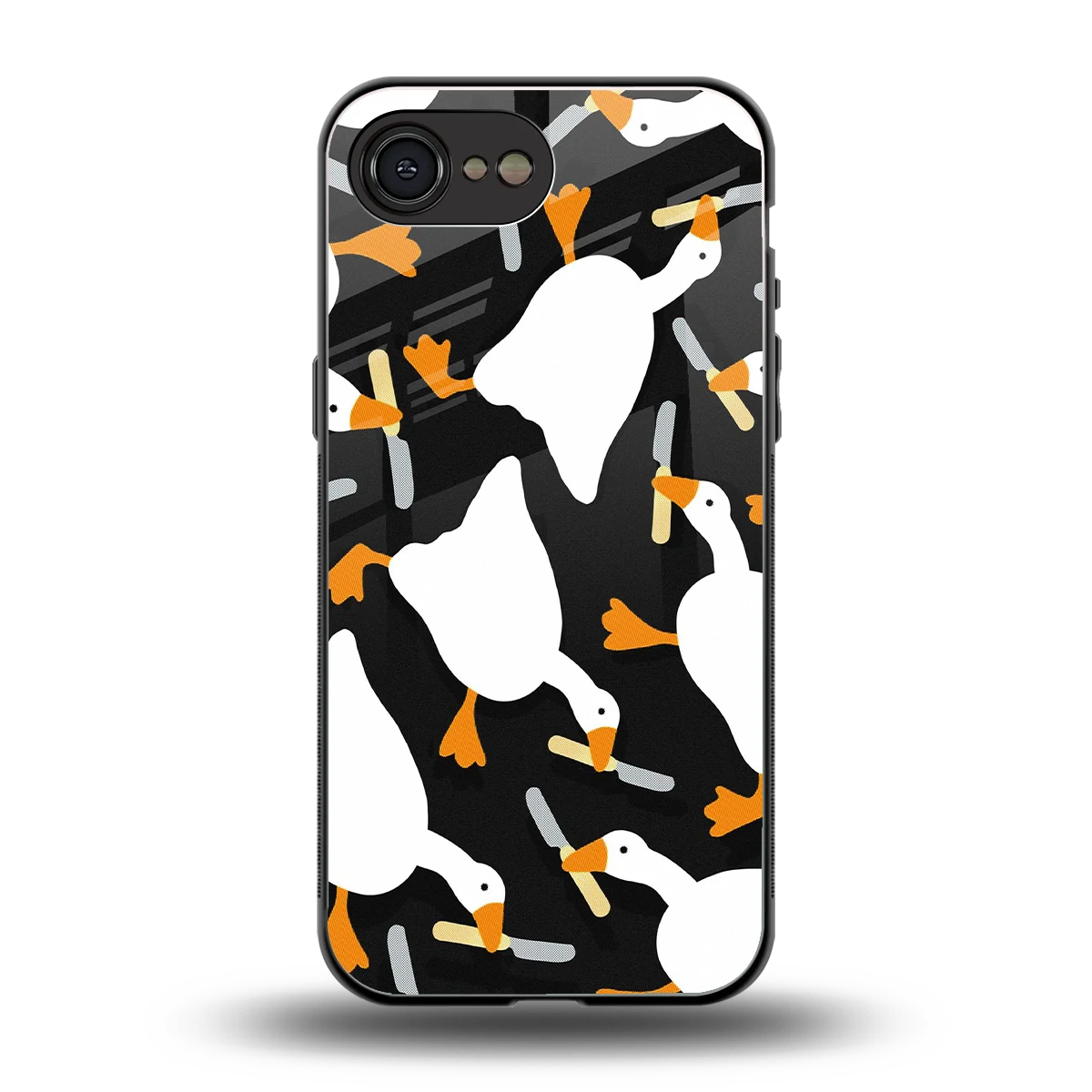 Quack Attack back phone cover | glass case for iphone 16e
