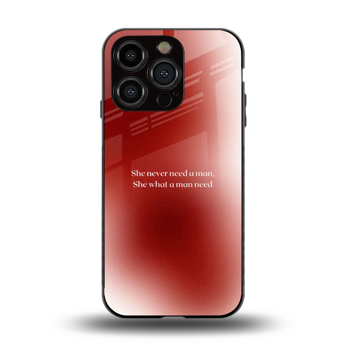 Queen Energy back phone cover | glass case for iphone 13 pro