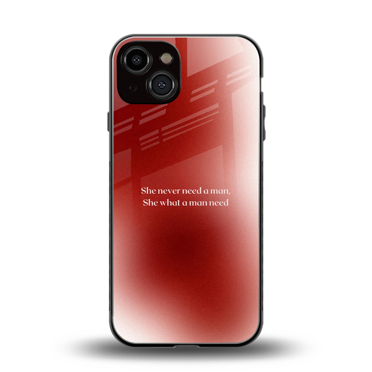 Queen Energy back phone cover | glass case for iphone 13