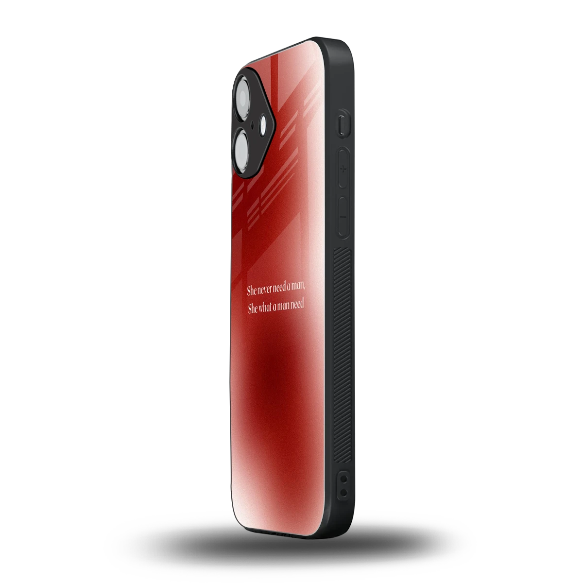 Queen Energy iphone 16 plus mobile cover | shockproof glass phone case