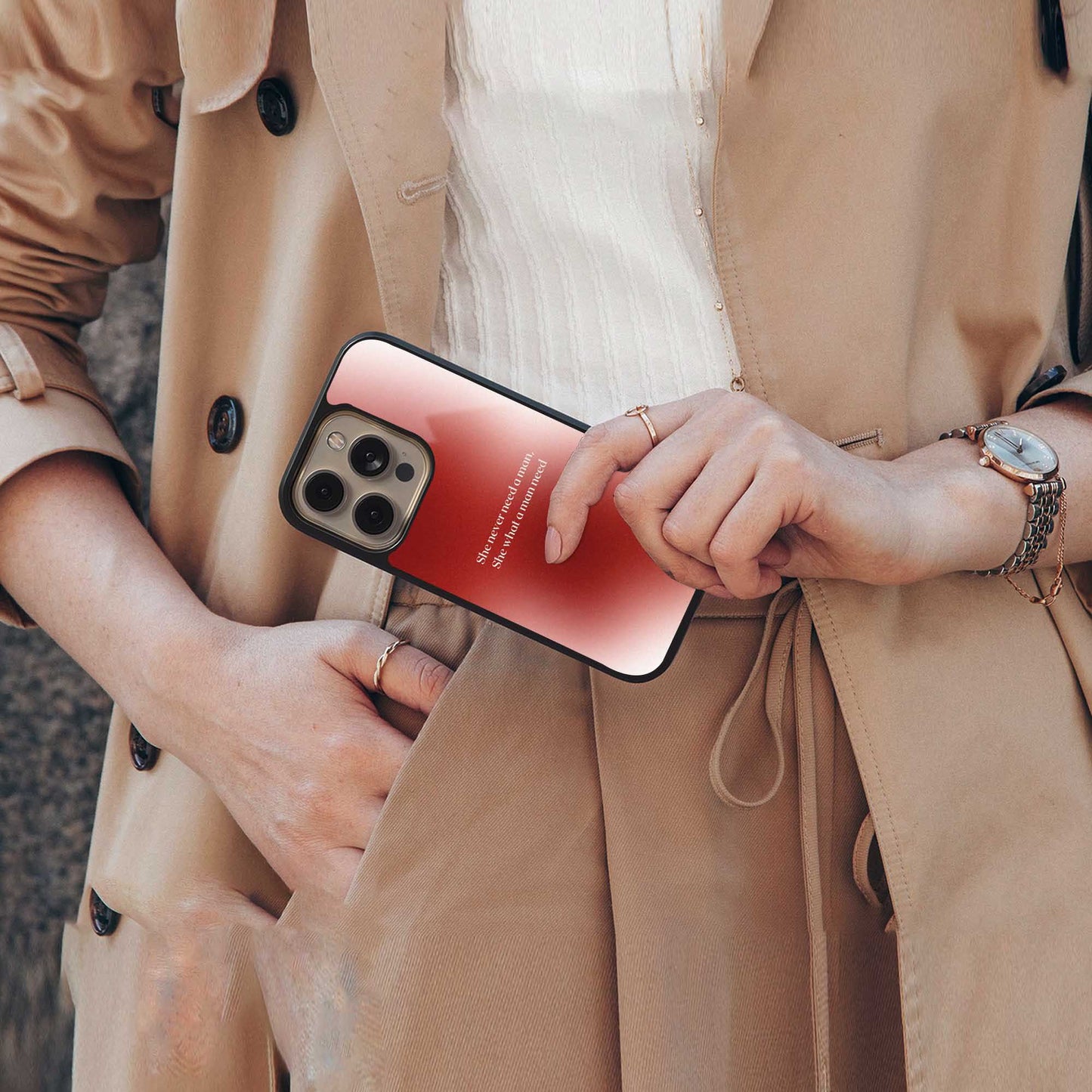 Queen Energy Phone Case for Iphone 16 | Glass Case
