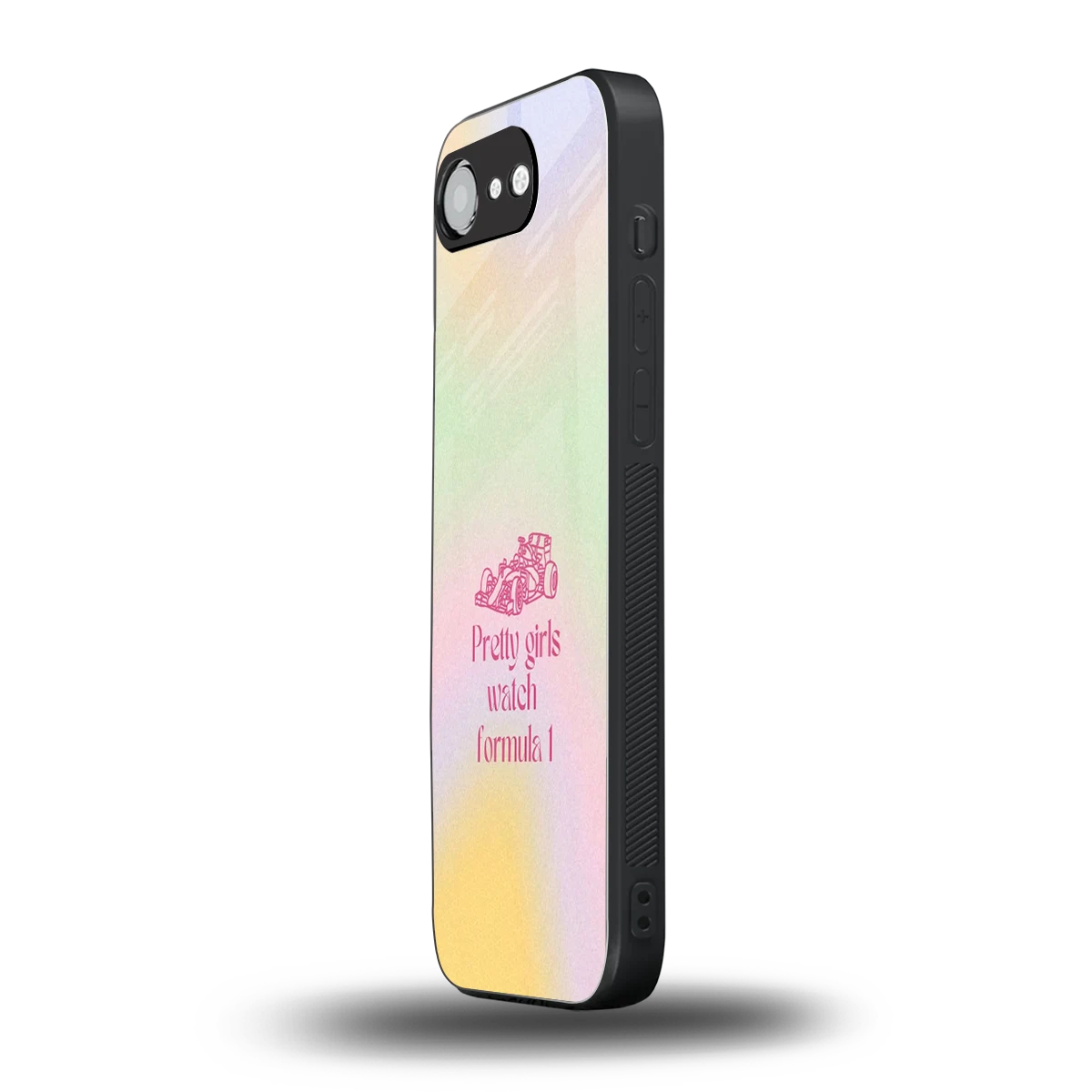 Race Chic iphone 16e mobile cover | shockproof glass phone case