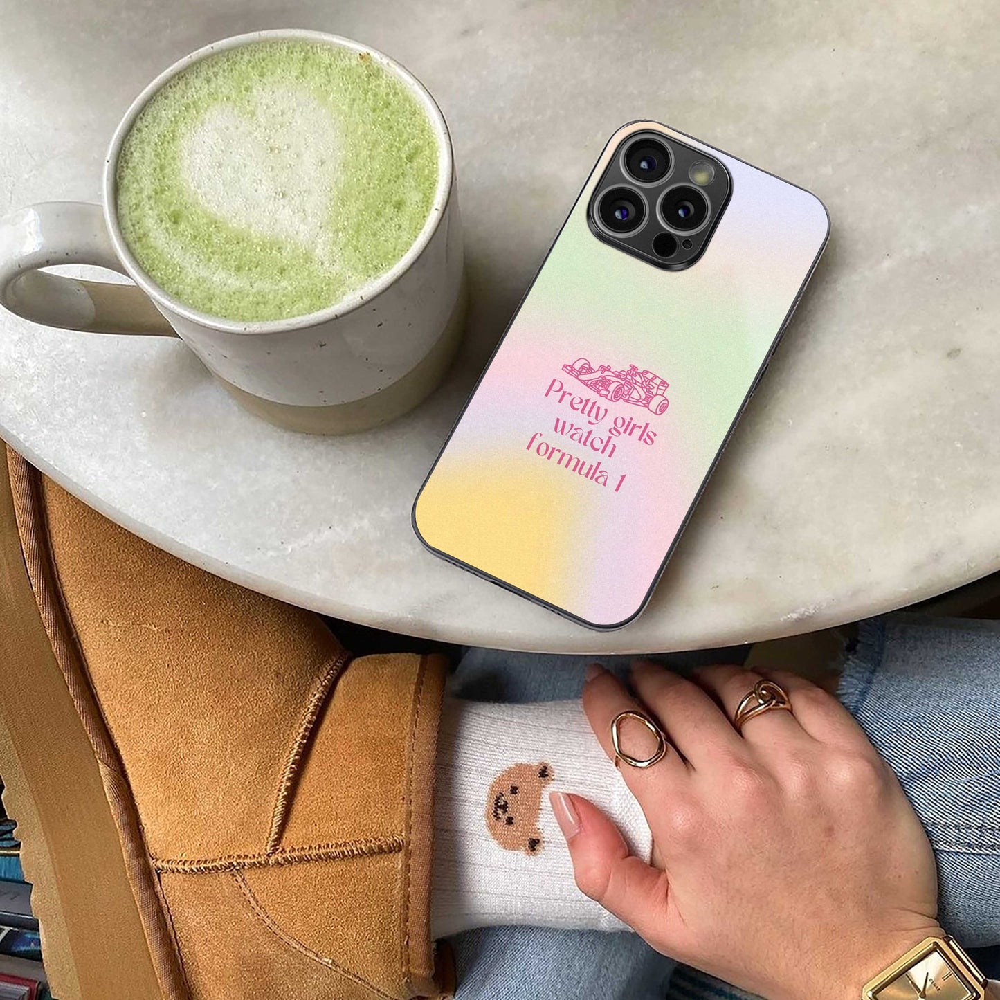 Race Chic Phone Case for Iphone 16 | Glass Case