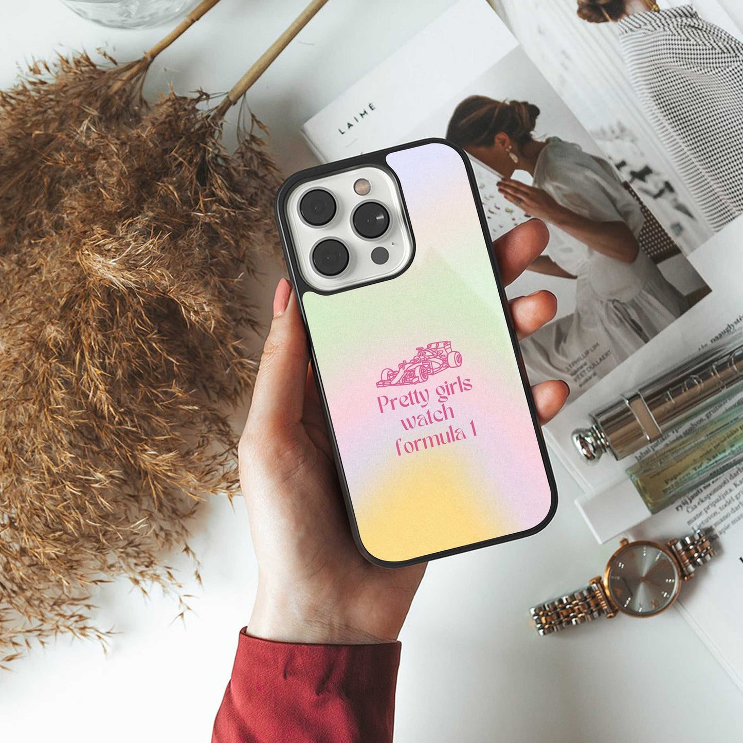 Race Chic Phone Case for Iphone 16 | Glass Case