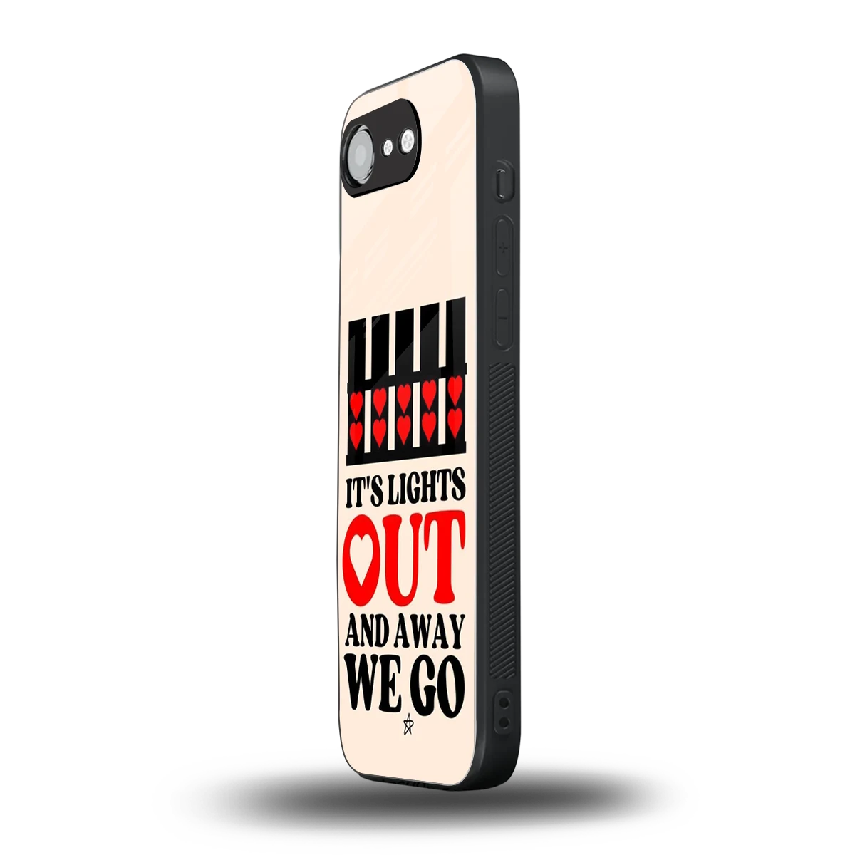 Racer Spirit iphone 16e mobile cover | shockproof glass phone case