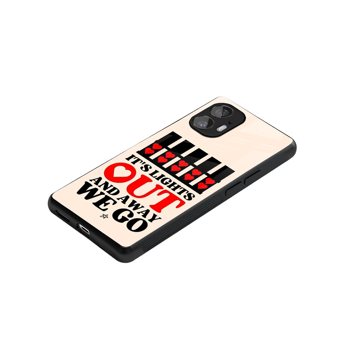 Racer Spirit stylish phone case for nothing phone 2 | glossy glass and slim fit